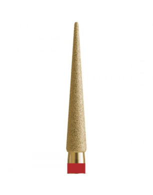 № 88 V104.167.514.018_Z (Drill Bit Diamond Cone 167, Length 12.0 mm, d = 1.8 mm, Soft Abrasive, with Zirconium Spraying)