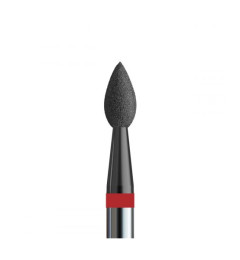 № 158 V104.257.514.023_D (Drill Bit Diamond Flame Small 257, d = 2.3 mm, Soft Abrasive, Carbon Spraying)