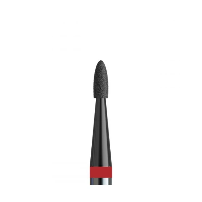 №126 V104.243.514.014_D (фреза алмазная пламя маленькое 243, d=1,4 мм, мягкий абразив, напыление карбоновое) - Kodi Professional