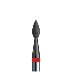 № 154 V104.257.514.018_D (Drill Bit Diamond Flame Small 257, d = 1.8 mm, Soft Abrasive, Carbon Spraying)