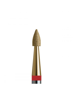 № 132 V104.243.514.018_Z (Drill Bit Diamond Flame Small 243, d = 1.8 mm, Soft Abrasive, with Zirconium Spraying)