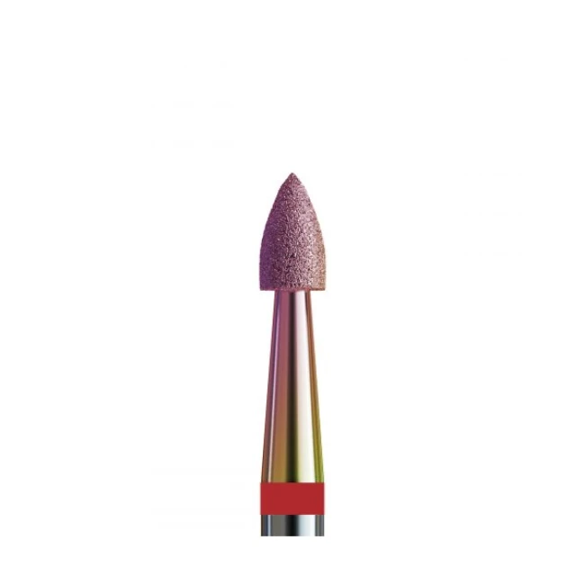 № 135 V104.243.514.023_K (Drill Bit Diamond Flame Small 243, d = 2.3 mm, Soft Abrasive, Chameleon Spraying) - Kodi Professional