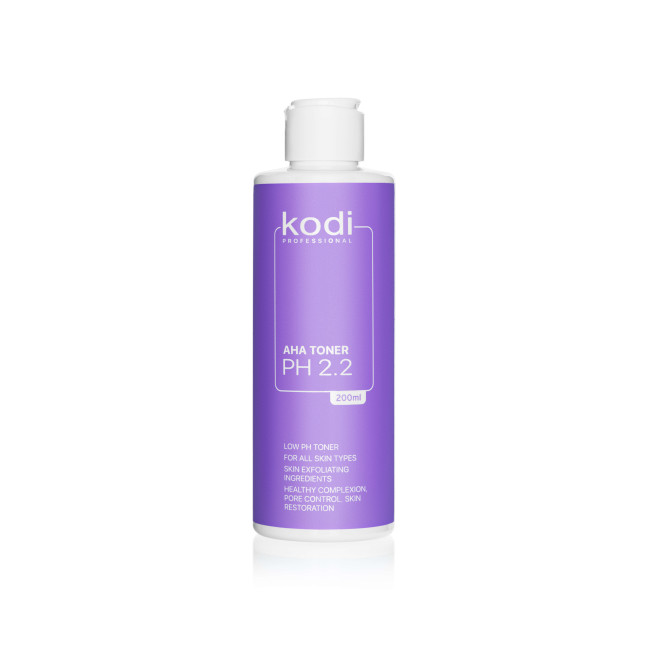 Face tonic with AHA acids, 200 ml - Kodi Professional