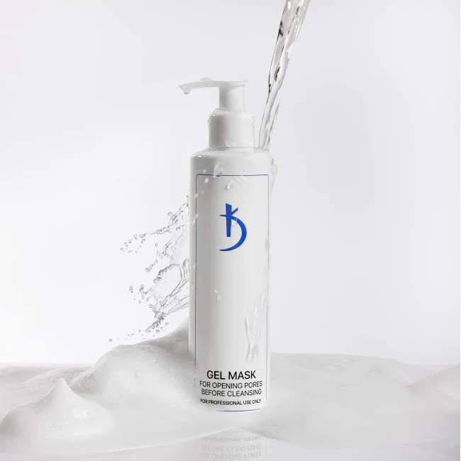 Gel Mask for Pores Opening Before Face Skin Cleansing, 250ml - Kodi Professional