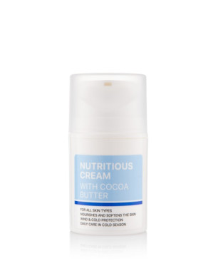 Nourishing face cream with cocoa butter, 50 ml