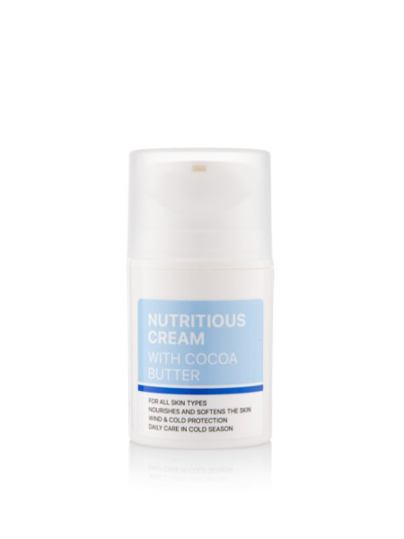 Nourishing face cream with cocoa butter, 50 ml