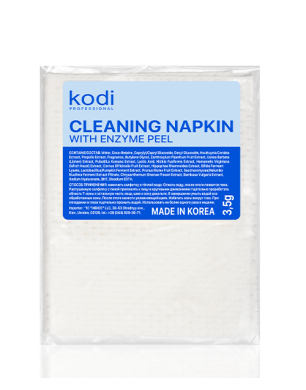 Cleaning napkin with enzyme peel (безворсовая салфетка для очищения лица с энзимами)