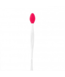 Silicone face scrub brush (color: soft pink)