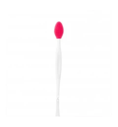 Silicone face scrub brush (color: soft pink)
