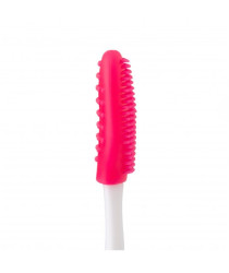 Silicone face scrub brush (color: soft pink)