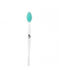 Silicone face scrub brush (color: green)