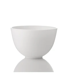 Silicone cosmetic bowl with measuring scale (color: white)