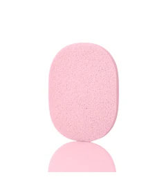 Facial cleansing sponge (color: pink)