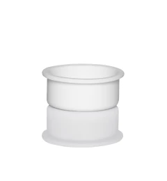 Removable container for wax melter (material: silicone, color: black)