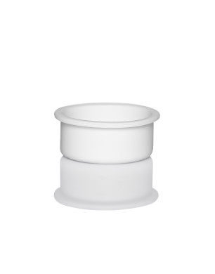 Removable container for wax melter (material: silicone, color: black)