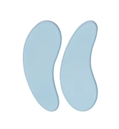 Reusable silicone patches under the eyes