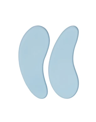 Reusable silicone patches under the eyes