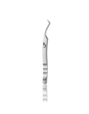 Tweezers for eyelash extensions S15