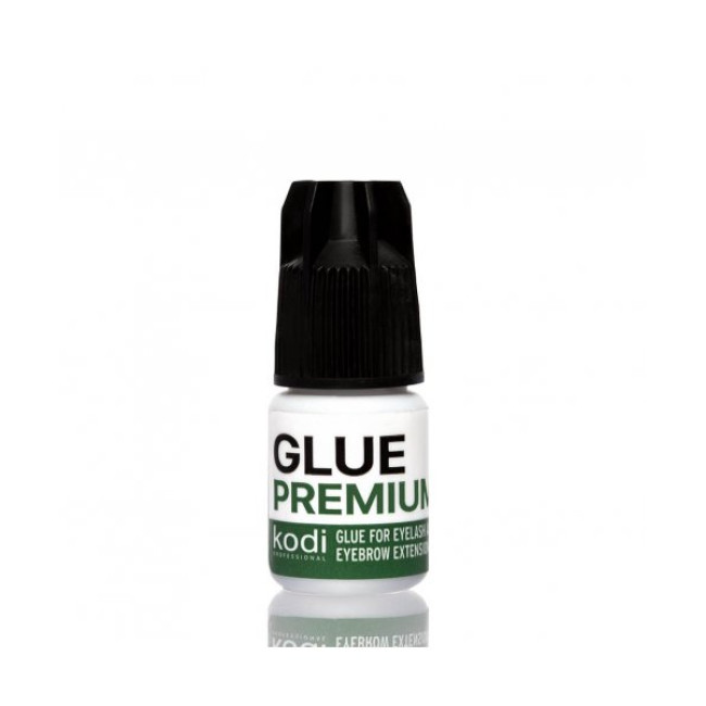 Eyebrow and Eyelash Glue Premiun Black, 3 g - Kodi Professional