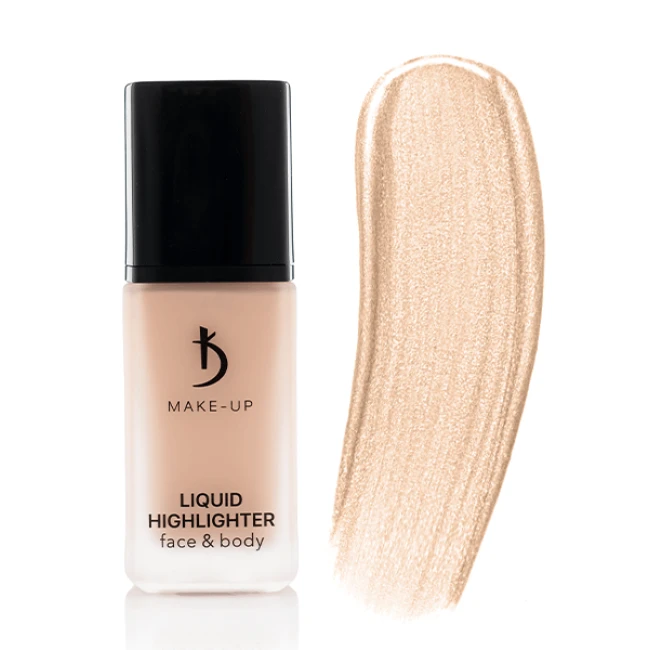 Liquid highlighter for face and body Kodi professional No. 02, 30 ml - Kodi Professional