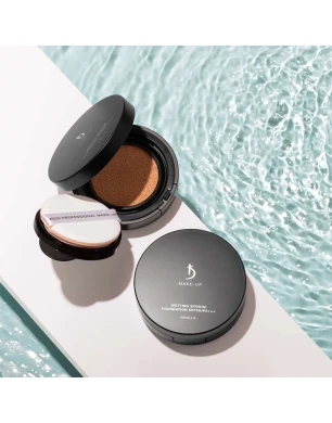 Wetting Sponge Foundation SPF50/PA+++ Vanilla Kodi Professional Make-up (тональная основа-флюид со спонжем, Ваниль), 15г