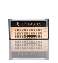 Eyelash Extensions DIY LASHES 01A C 0,07 (8 mm, 10 mm, 12 mm)