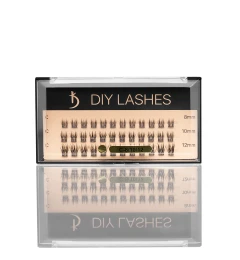 Eyelash Extensions DIY LASHES 01A C 0,07 (8 mm, 10 mm, 12 mm)