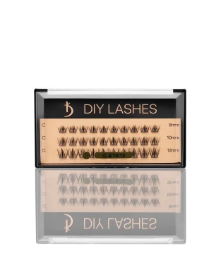 Eyelash Extensions DIY LASHES 02A C 0,07 (8 mm, 10 mm, 12 mm)