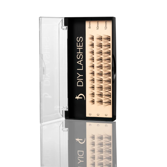 Eyelash Extensions DIY LASHES 02A C 0,07 (8 mm, 10 mm, 12 mm) Eyelash Extensions DIY LASHES 02A C 0,07 (8 mm, 10 mm, 12 mm) - Kodi Professional