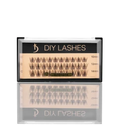 Eyelash Extensions DIY LASHES 02B C 0,07 (10 mm, 12 mm, 14 mm)
