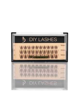 Eyelash Extensions DIY LASHES 02B C 0,07 (10 mm, 12 mm, 14 mm)