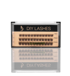 Eyelash Extensions DIY LASHES 03A C 0,07 (8 mm, 10 mm, 12 mm)
