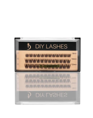 Eyelash Extensions DIY LASHES 03A C 0,07 (8 mm, 10 mm, 12 mm)