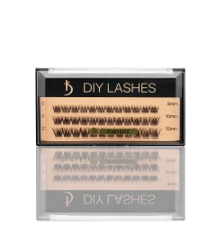 Eyelash Extensions DIY LASHES 04A C 0,07 (8 mm, 10 mm, 12 mm)