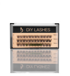 Eyelash Extensions DIY LASHES 04B C 0,07 (10 mm, 12 mm, 14 mm)