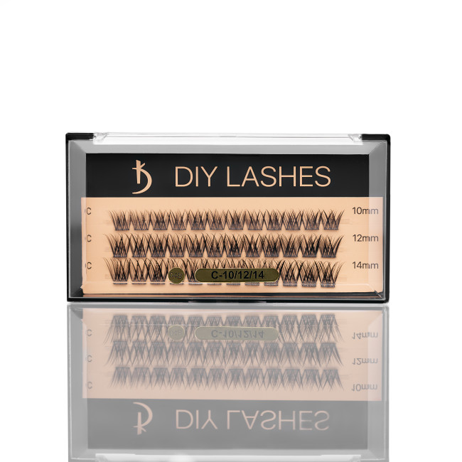 Eyelash Extensions DIY LASHES 04B C 0,07 (10 mm, 12 mm, 14 mm) - Kodi Professional
