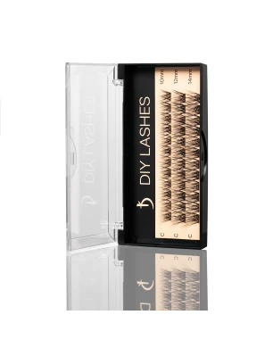 Eyelash Extensions DIY LASHES 04B C 0,07 (10 mm, 12 mm, 14 mm)