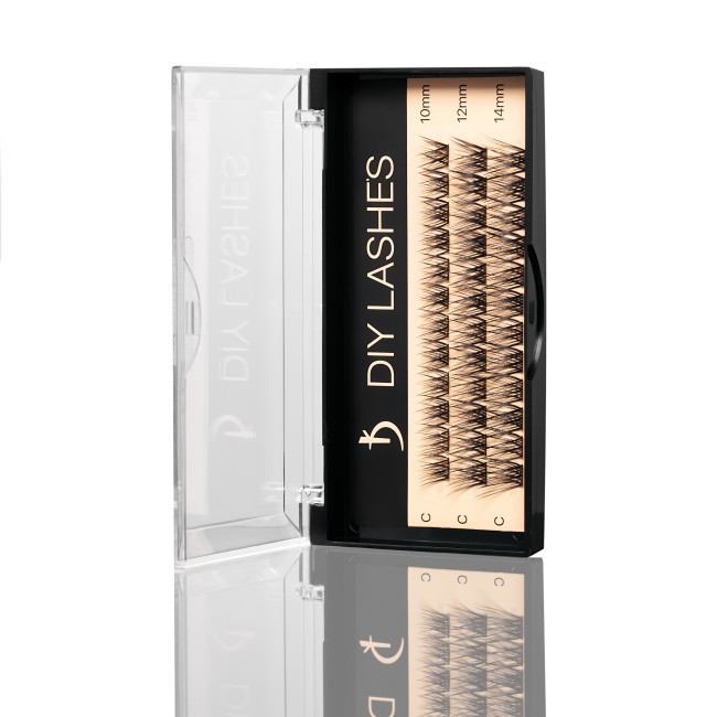 Eyelash Extensions DIY LASHES 04B C 0,07 (10 mm, 12 mm, 14 mm) - Kodi Professional