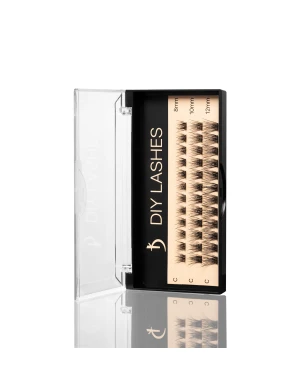 Eyelash Extensions DIY LASHES 06A C 0,07 (8 mm, 10 mm, 12 mm)