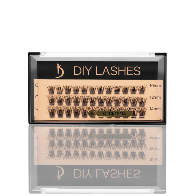 Eyelash Extensions DIY LASHES 06B C 0,07 (10 mm, 12 mm, 14 mm) - Kodi Professional