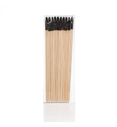 Wooden Nail Sticks, 14 cm, Single-Sided 280 Grit Abrasive (10 pcs/pack)