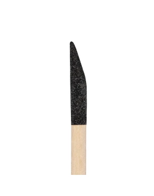 Wooden Nail Sticks, 14 cm, Single-Sided 280 Grit Abrasive (50 pcs/pack)