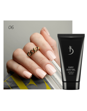 Professional acrylic-gel system Easy Duo Gel “Sparkle mood” № 06, 30 g