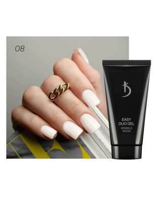 Professional acrylic-gel system Easy Duo Gel “Sparkle mood” № 08, 30 g