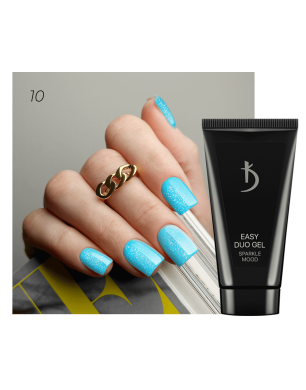 Professional acrylic-gel system Easy Duo Gel “Sparkle mood” № 10, 30 g