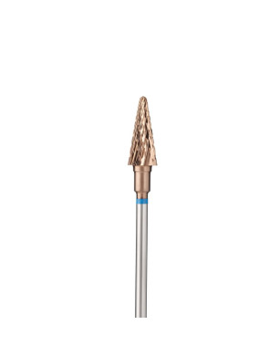 Hard-alloy cone-shaped drill bit 266 RSG-266X HP.060 (d = 6.0 mm, medium abrasive, gold titanium coating)