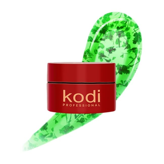 Flower Gel with dried flowers No.06, 4 ml - Kodi Professional