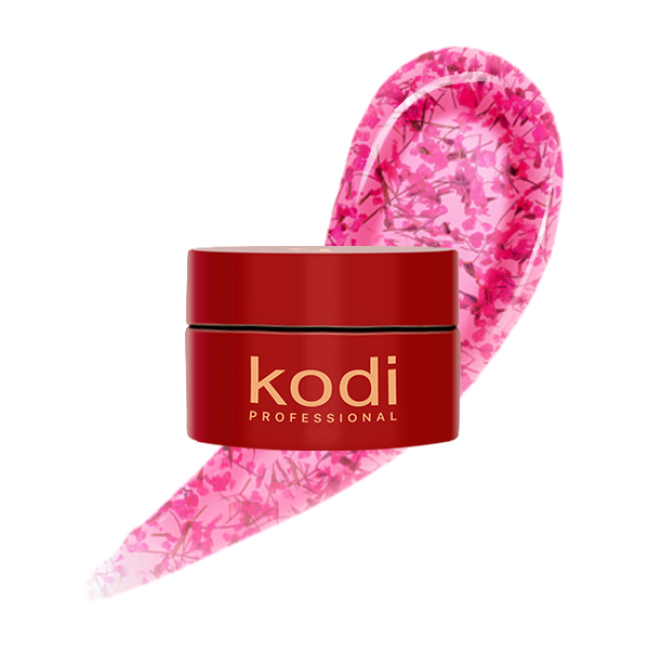 Гель с сухоцветом Flower Gel №07, 4 мл - Kodi Professional