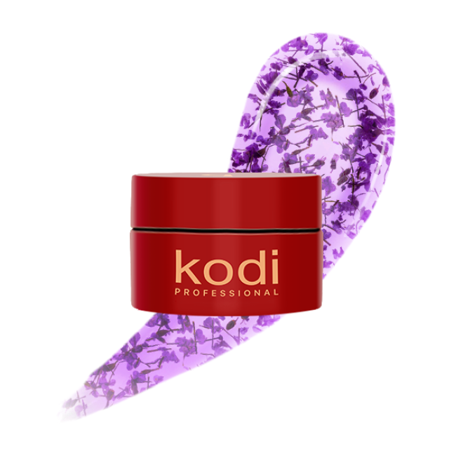 Гель с сухоцветом Flower Gel №08, 4 мл - Kodi Professional
