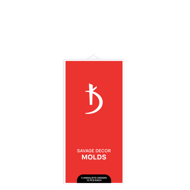 Silicone Savage Decor Molds (animalistic design) - Kodi Professional